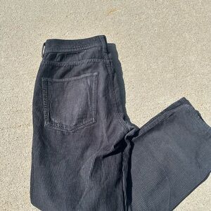 BDG Dark Gray Corduroy Trousers